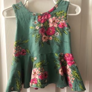 Ricrac & Ruffles peplum top